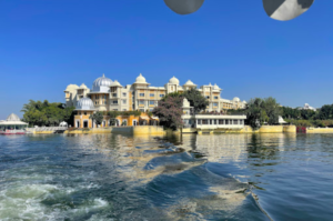 The Leela Palace in Udaipur is a picture of magnificence with its palatial architecture